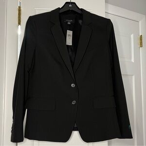 Ann Taylor Black Blazer Classic Tailored Fit